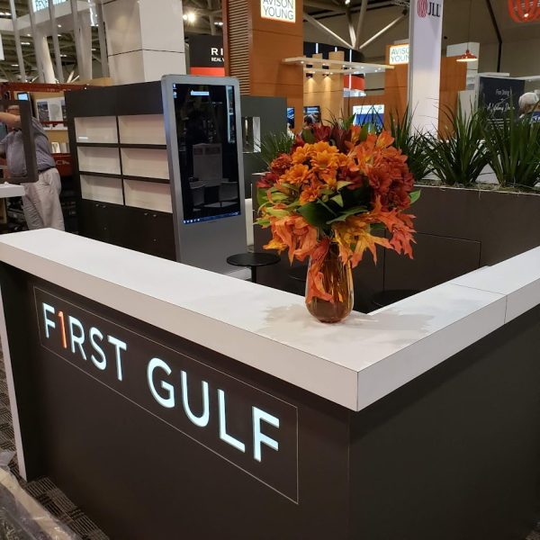 Autumn Reception Desk Arrangement - Image 2